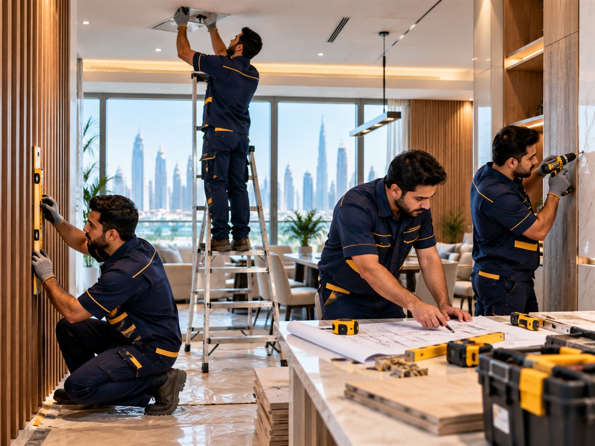 FastMaintenance Technical Services technicians at work